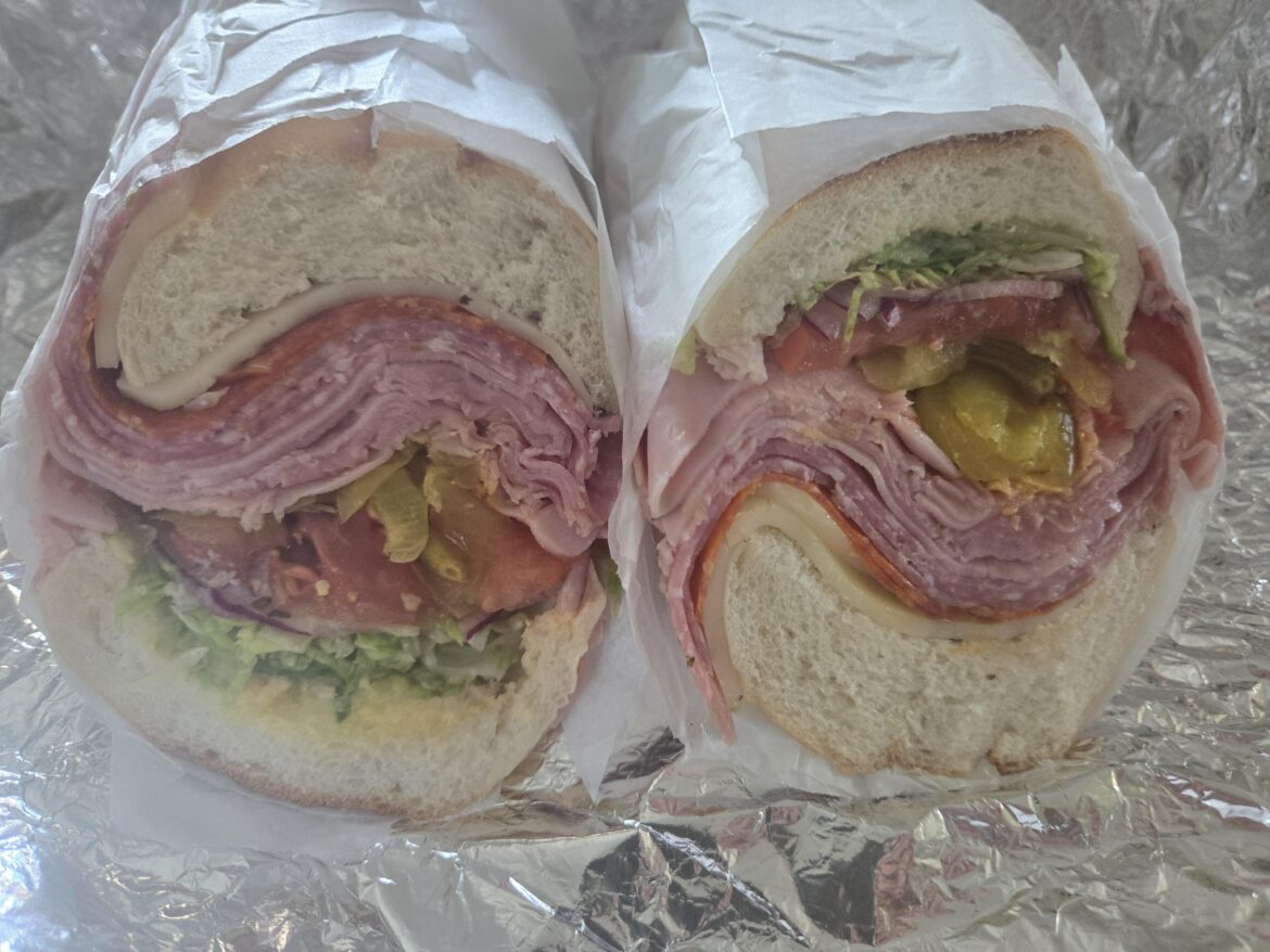 Italian sub from my local New Jersey deli