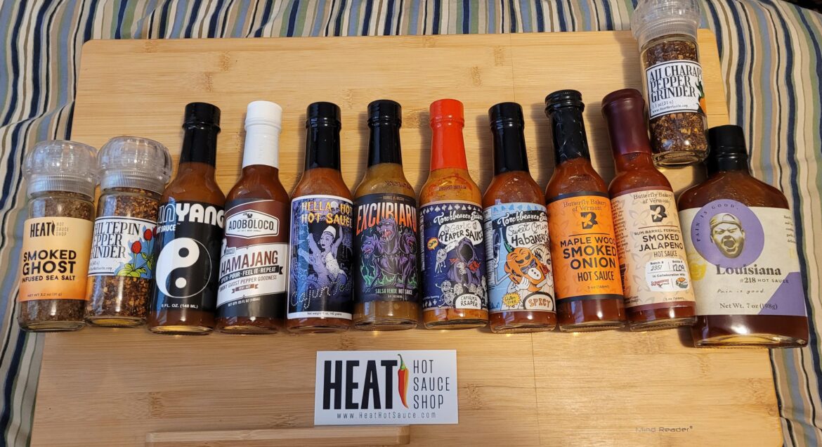 My hot sauce haul 🔥
