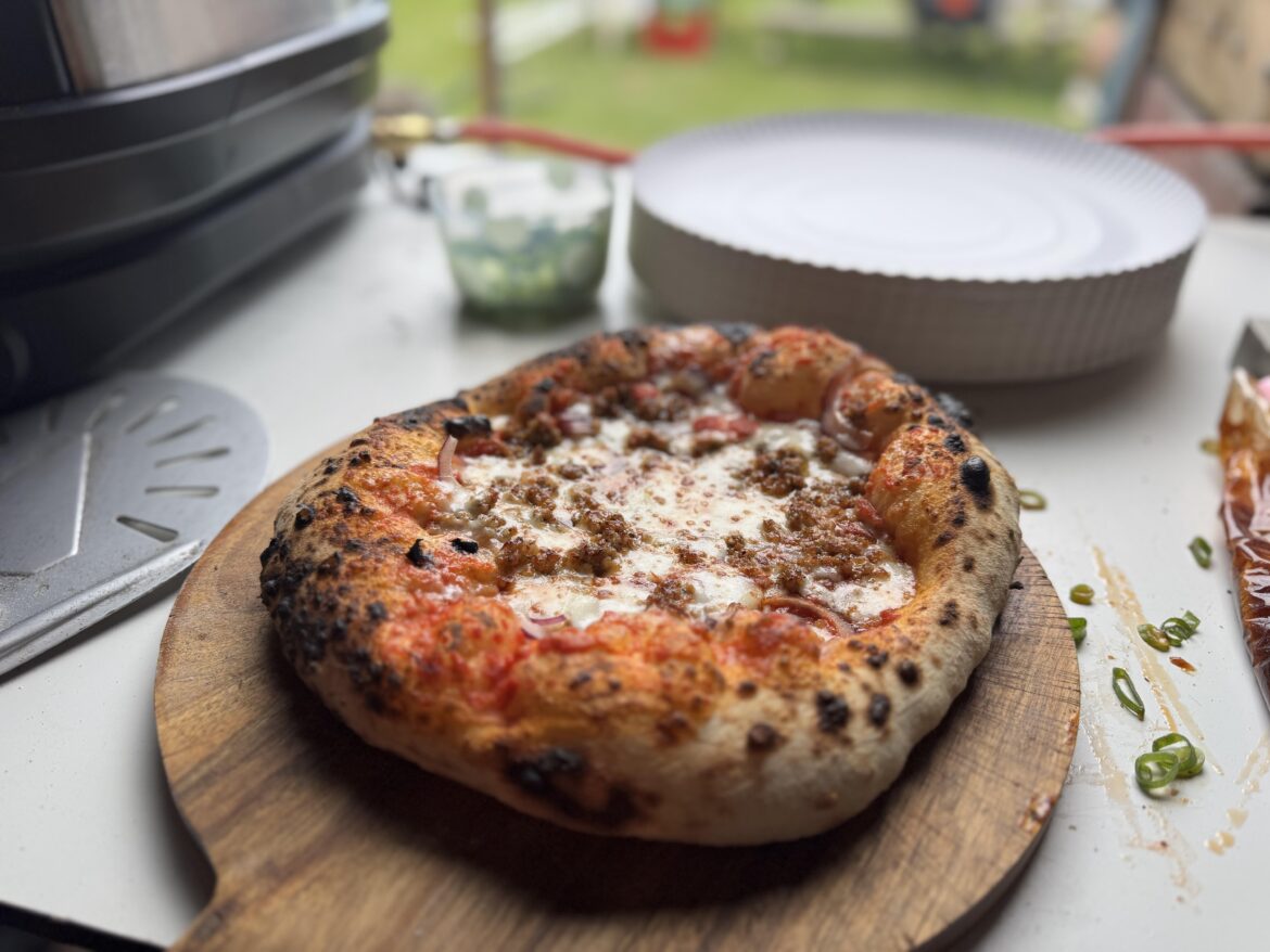 Italian Sausage & Hot Honey Pizza