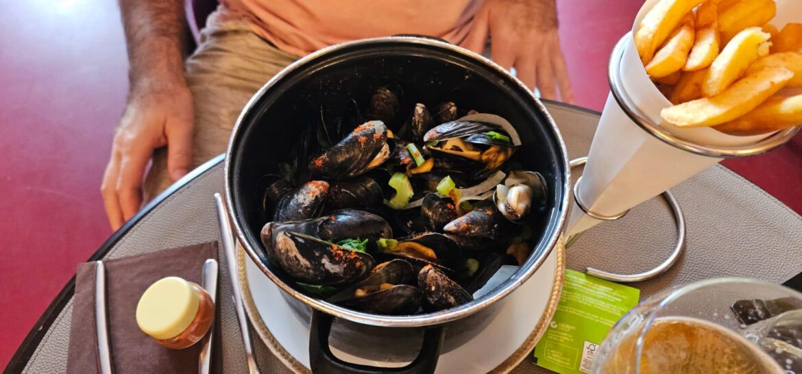 I know we all love the seafood so had to share my lunch