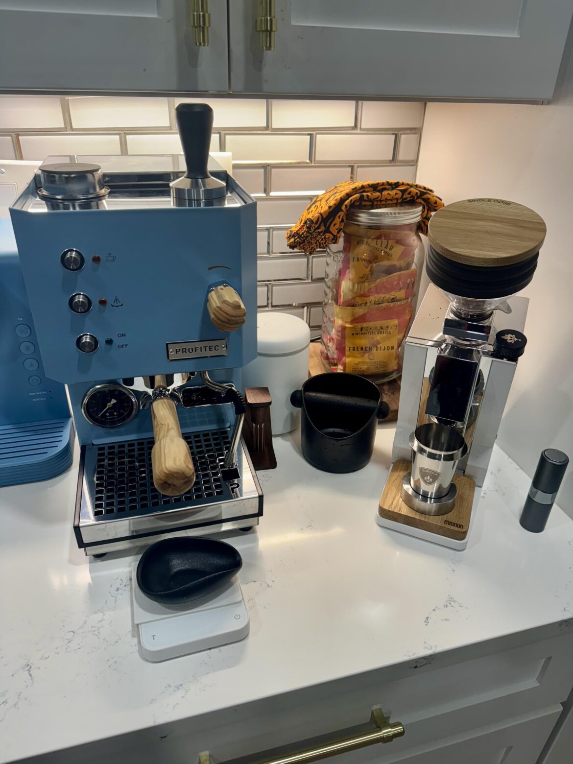 First Coffee Station!