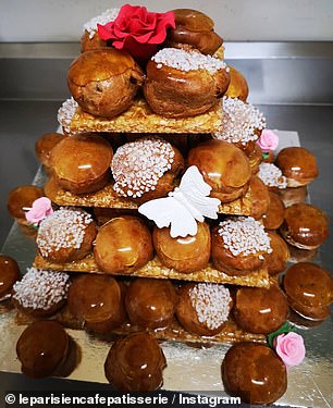 Showstopping special occasion cakes can also be made to order at the patisserie