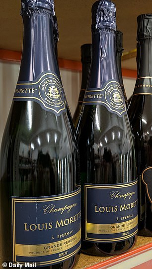 The Wine Haven Bottle Shop has a variety of French wines and champagne
