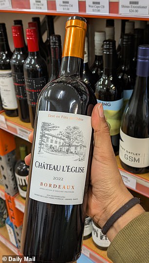 The Wine Haven Bottle Shop has a variety of French wines and champagne