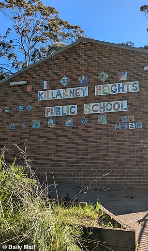 The French influence in Killarney Heights dates back to when the school introduced a French speaking program - you can even see a French flag above the school sign