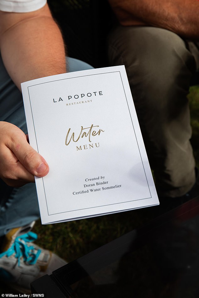 Joseph said he and partner Gaëlle, who co-owns La Popote with him, 'have noticed in the last 18 months a lot of people don't drink as much and are looking for an alternative to alcohol'