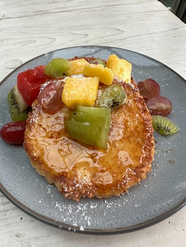 Ellen says that Meghan's Coconut French Toast may be her favourite out of all the things she cooked