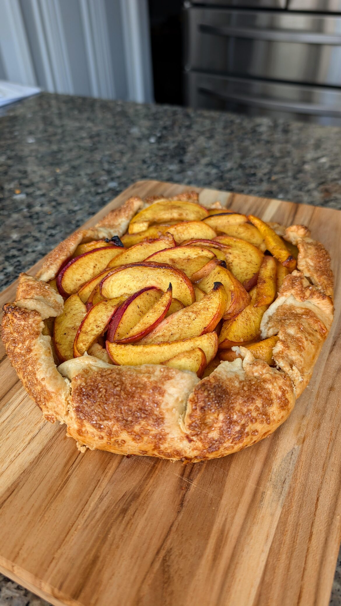 [OC] Peach Crostata