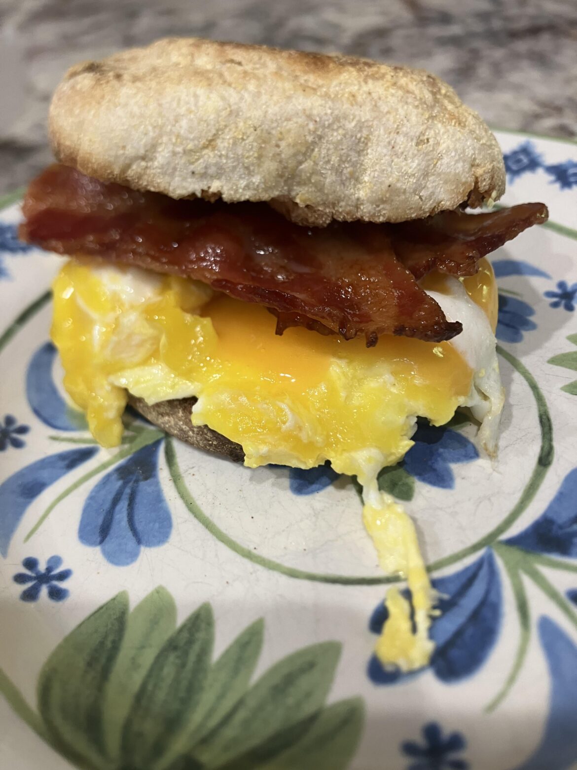 Egg sandwich for my wife