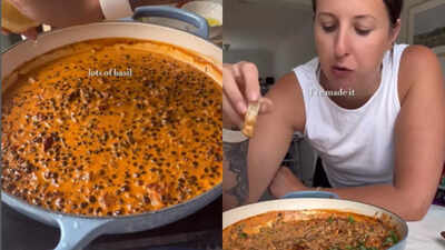 'White woman discovers Dal Makhani': Netizens react as woman's recipe of Marry Me Lentils goes viral