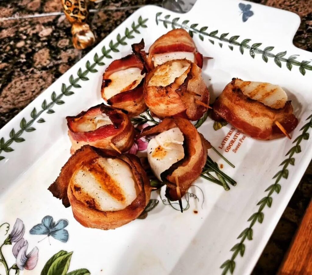 Bacon Wrapped Scallops