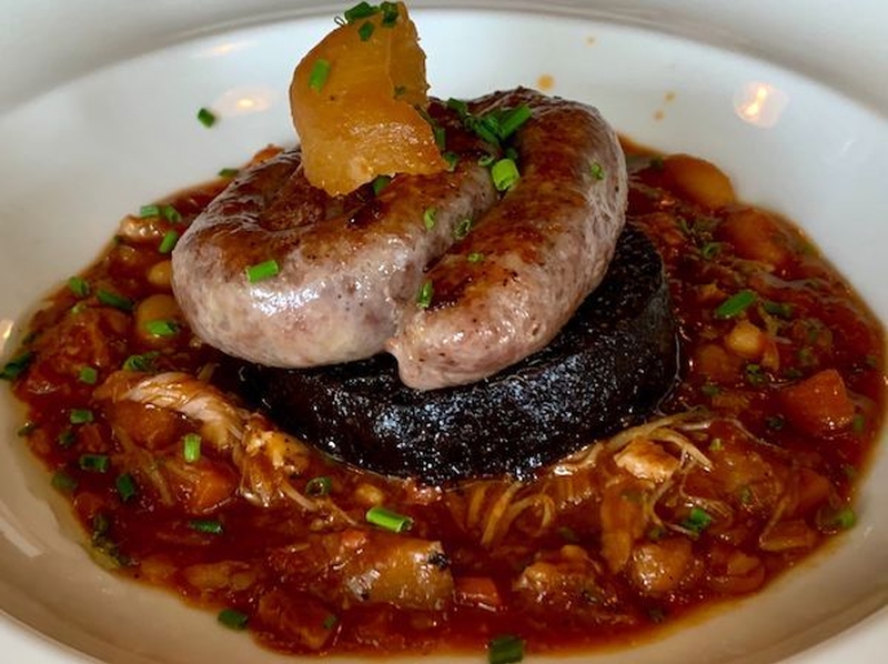 Bouchon Salt House Castle Street French Restaurant Toulouse Sausage Cassoulet
