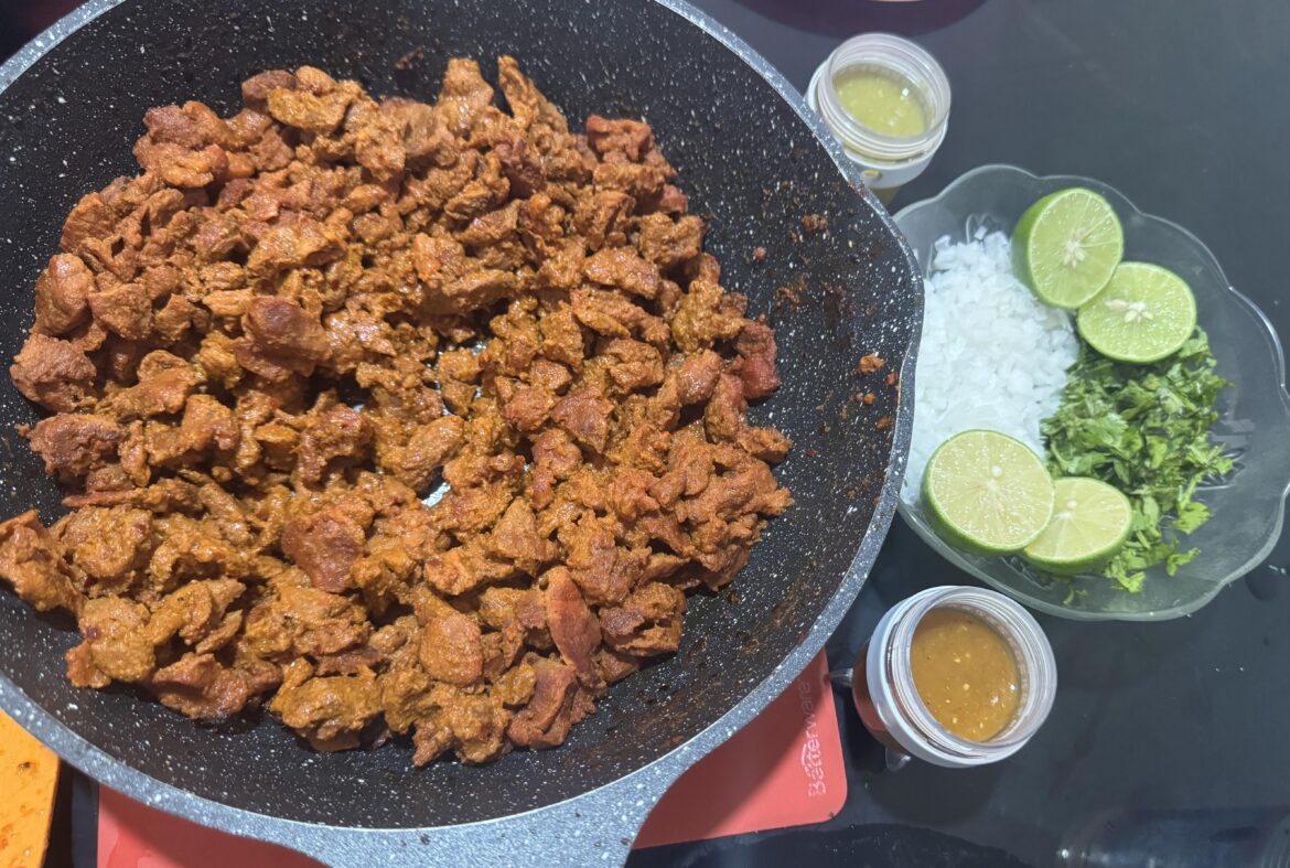 marinated meat for tacos