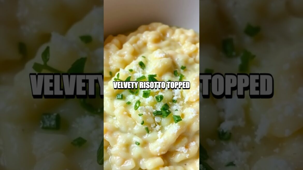 Creamy Garlic Mushroom Risotto