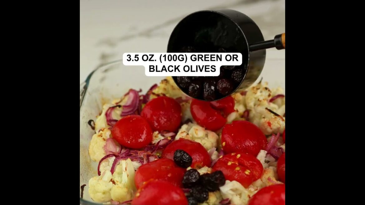 Cauliflower Caponata Bake