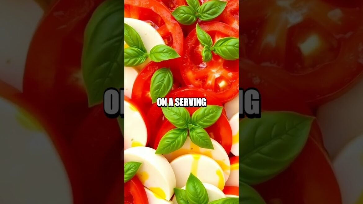 Quick and Easy Italian Caprese Salad