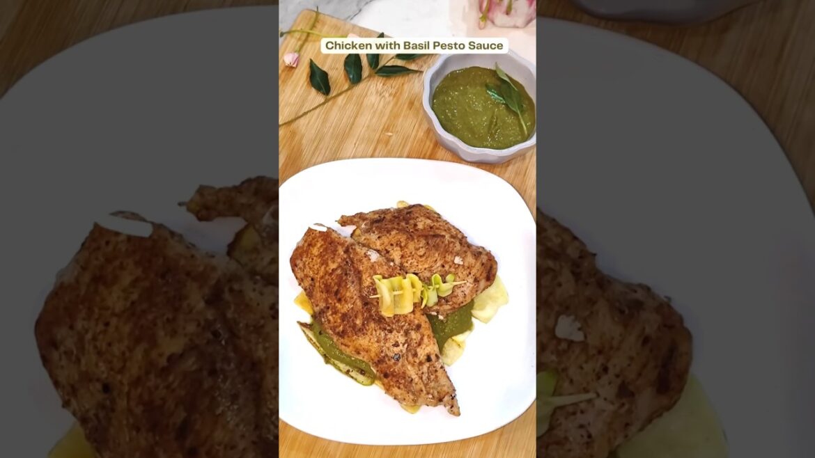 Chicken Basil Pesto: The High Protein Hack Chicken Basil Pesto: The High Protein Hack