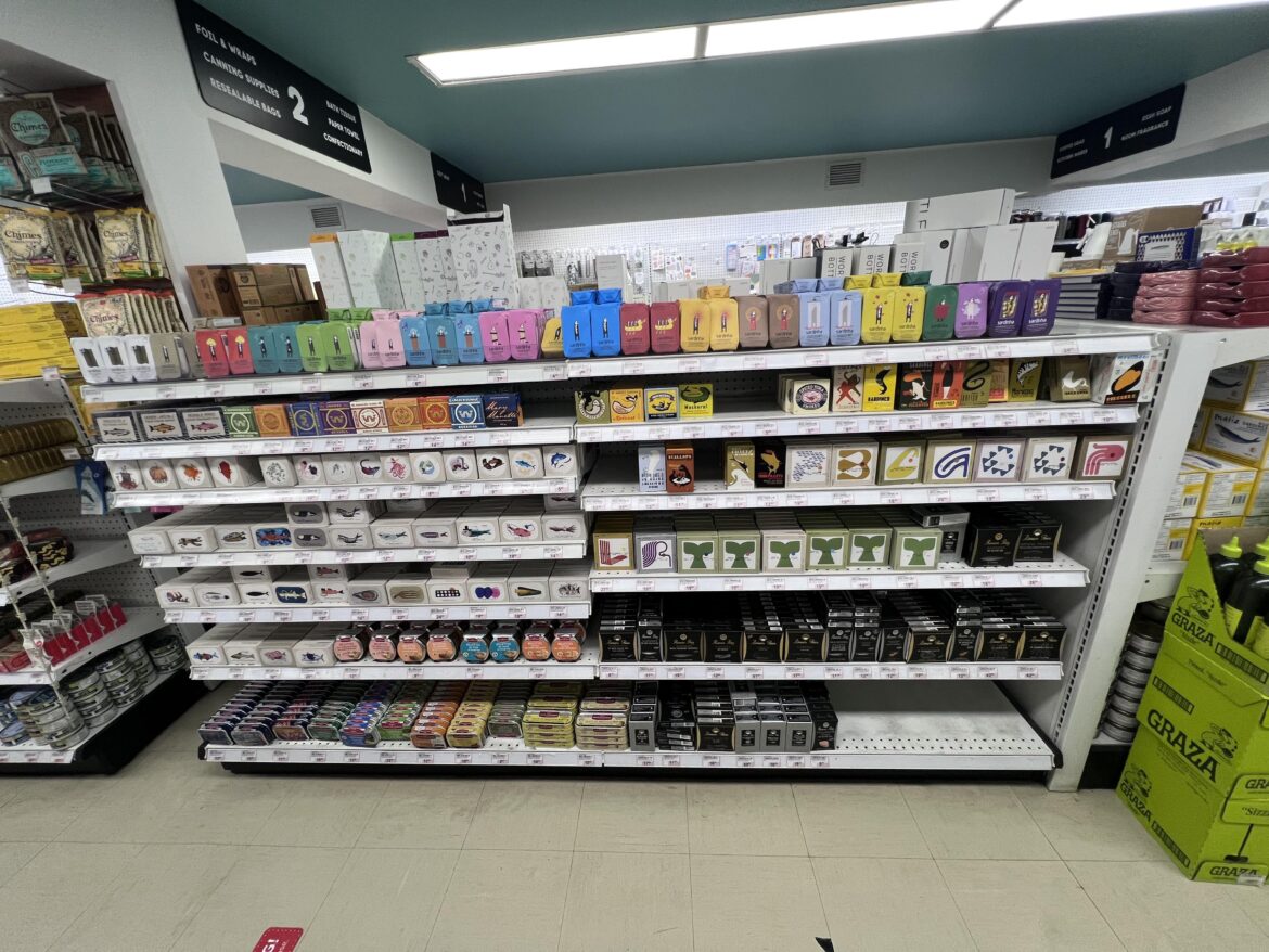 My local Drug Store has an insane selection of tins