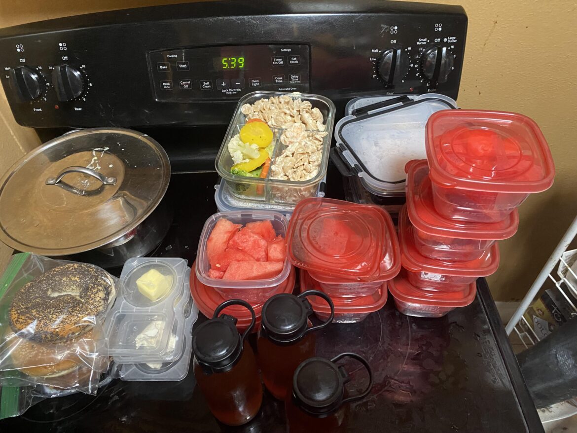 First time going back to work after a car accident. Decided to use a copycat Red Lobster recipe to ease back into meal prep