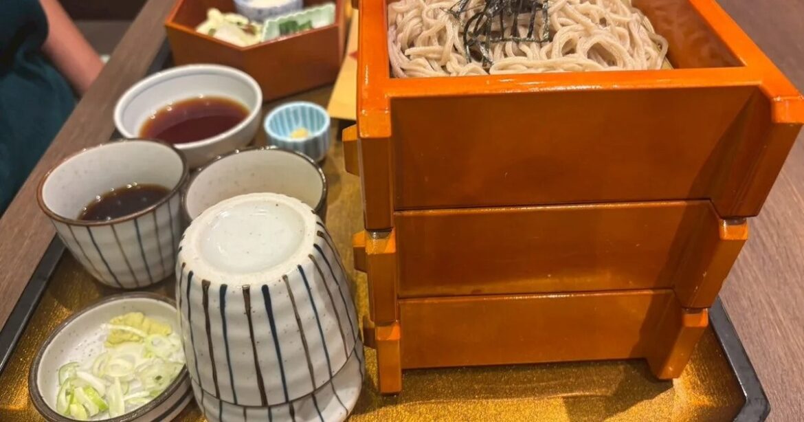 One woman versus endless noodles in this Japanese restaurant’s all-you-can-eat event