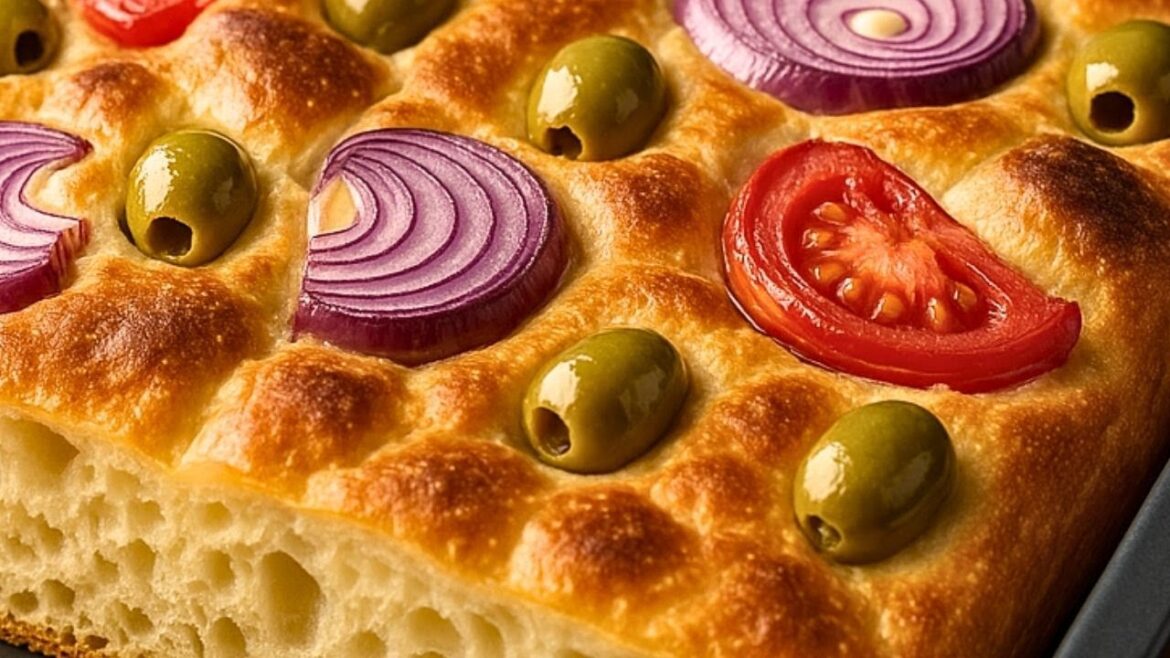 No-Knead Focaccia Bread Recipe → Soft Crispy & Made with Just 4 Ingredients No-Knead Focaccia Bread Recipe → Soft Crispy & Made with Just 4 Ingredients
