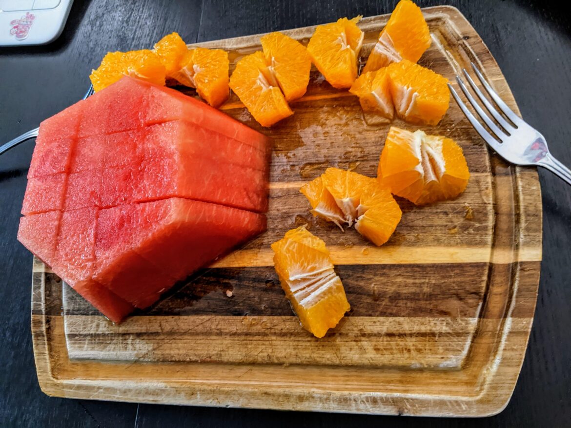 Fruit is nice and ripe right now 🤤