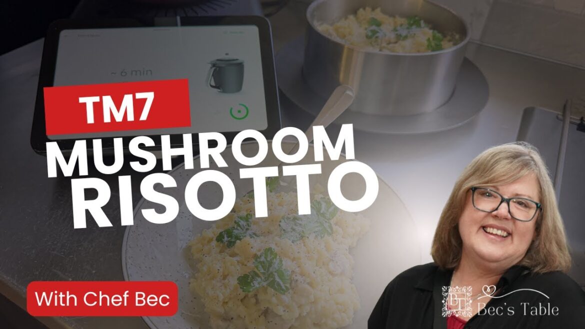 TM7 cooking demo - Thermomix Mushroom Risotto