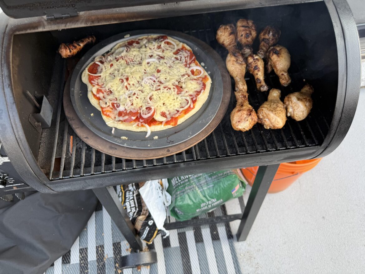 Pizza night with the wife