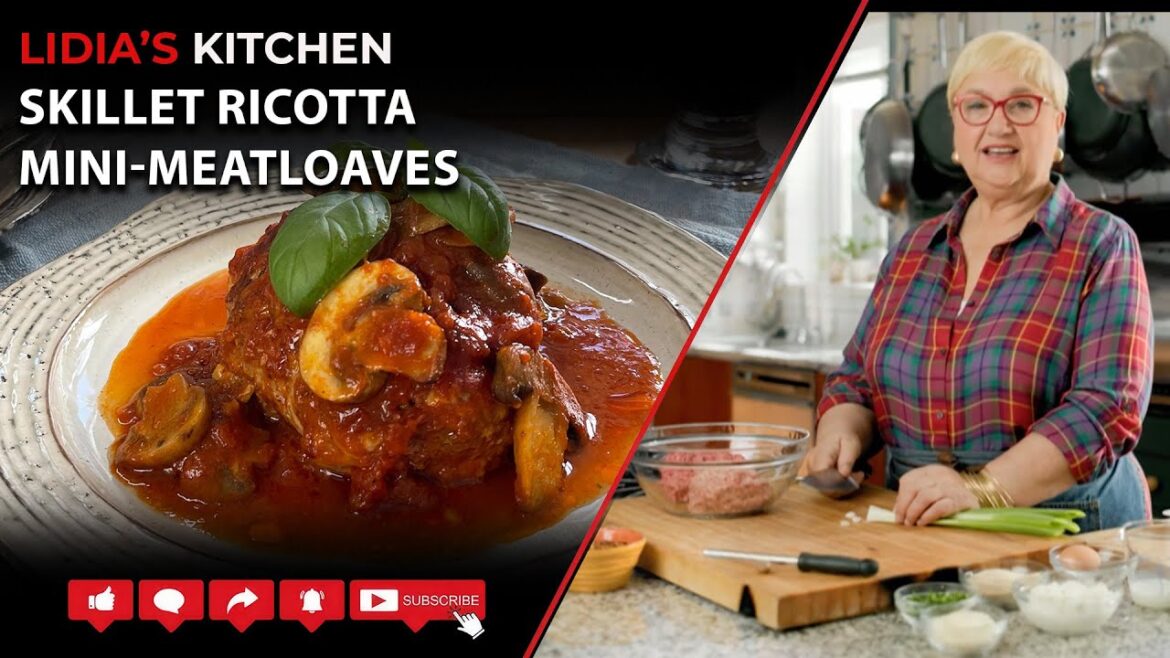Skillet Ricotta Mini-Meatloaves Skillet Ricotta Mini-Meatloaves