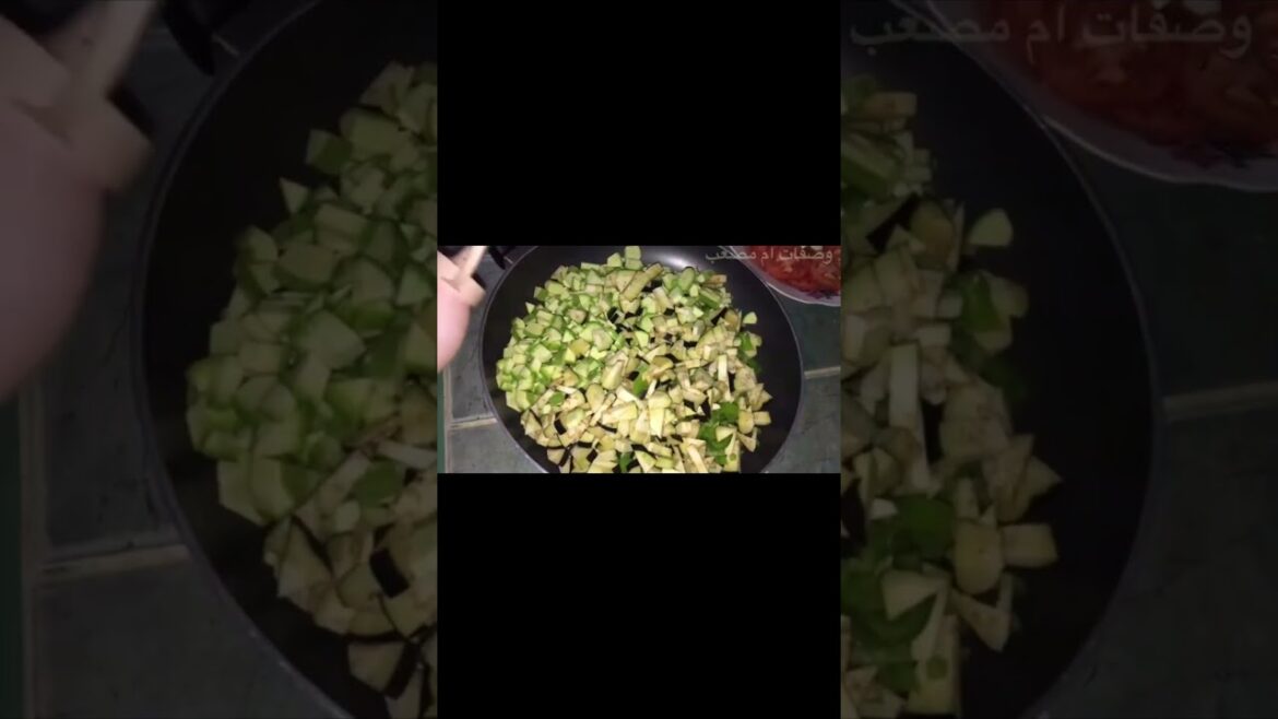 زعلوك بالخضر | السلطة المغربية الساخنة التفاصيل بالقناة #اكسبلور #moroccancuisine #وصفات_مغربية