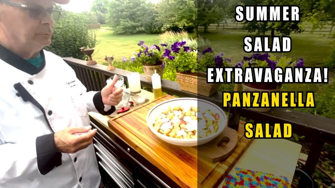 Summer Salad Extravaganza! Panzanella Salad With A Twist! Summer Salad Extravaganza! Panzanella Salad With A Twist!