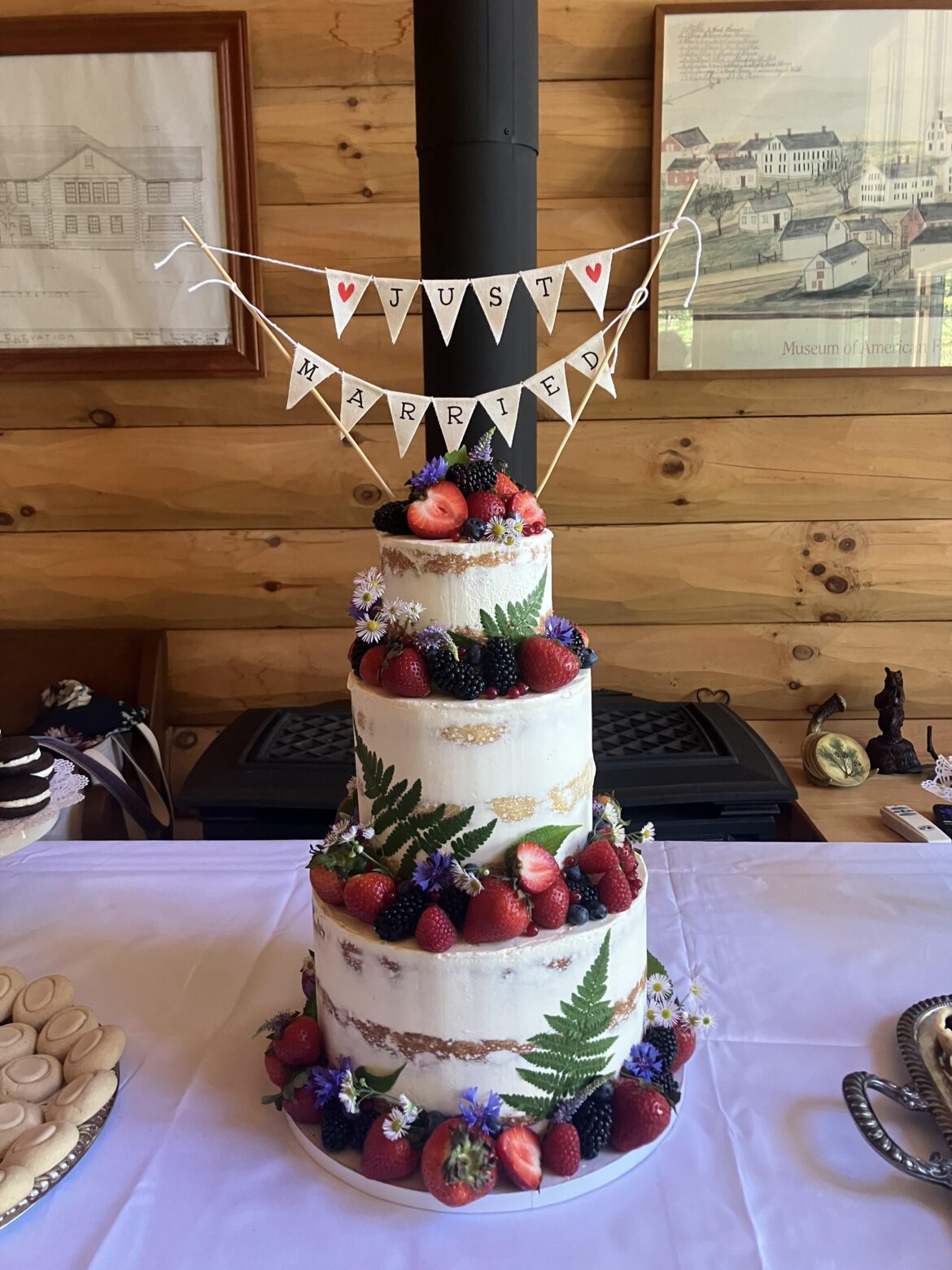 Maine camp wedding