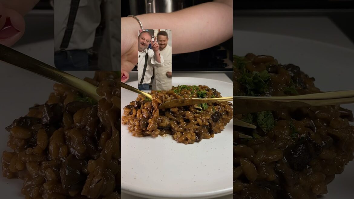Como fazer Risoto de Funghi de Erick Jacquin #risotto #food #comida #receita Como fazer Risoto de Funghi de Erick Jacquin #risotto #food #comida #receita