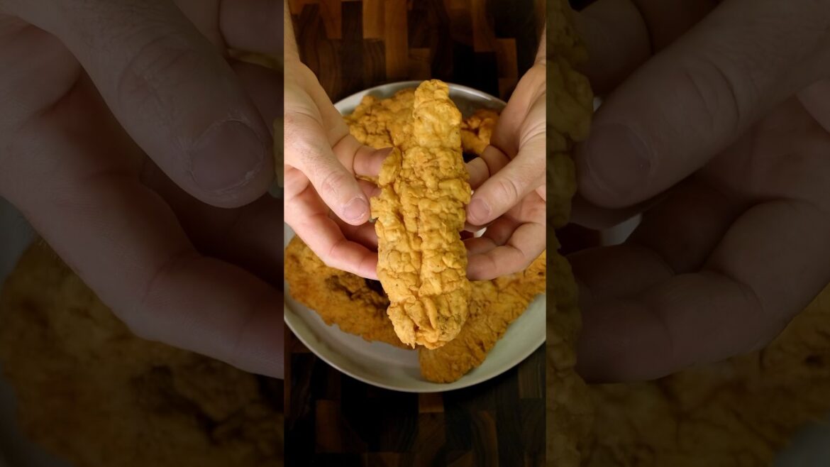 The Perfect Chicken Tender