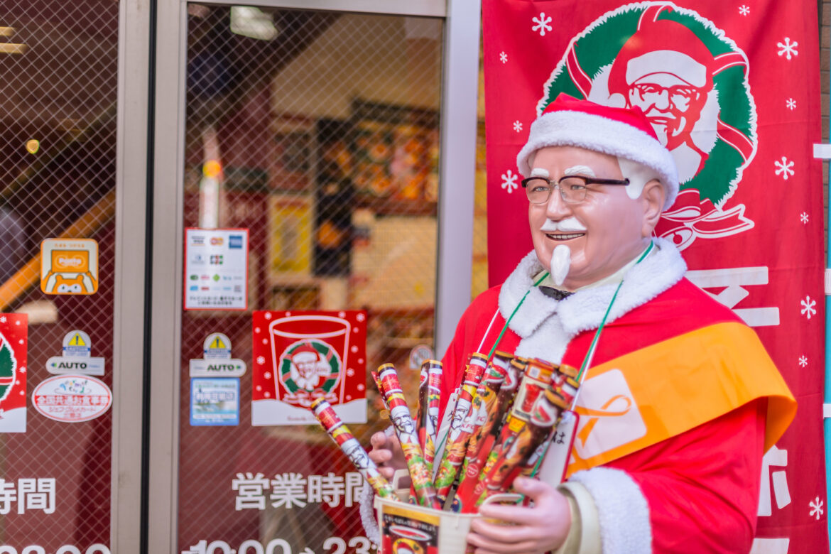 What’s the deal with KFC and Christmas in Japan? What's the deal with KFC and Christmas in Japan?