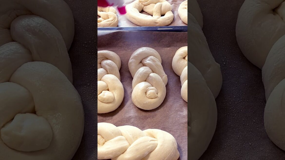 Knusprig lecker Käse Zopf und  Brezel mit Übernachtgare #food #cooking #baking