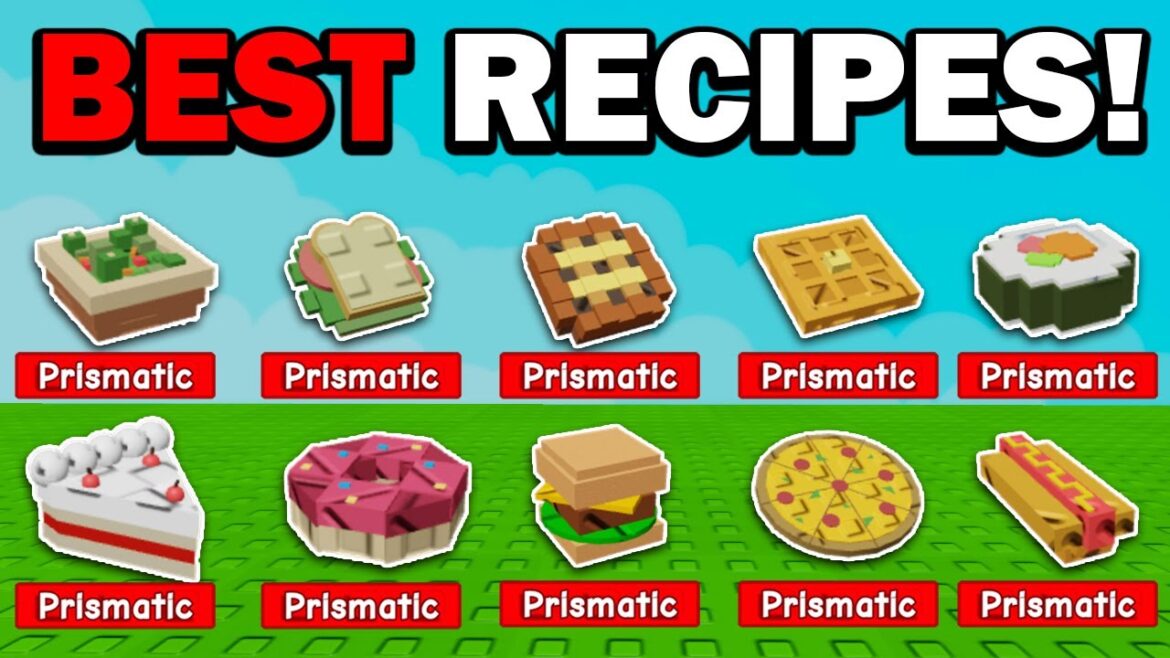 ALL BEST RECIPES in Grow a Garden ROBLOX