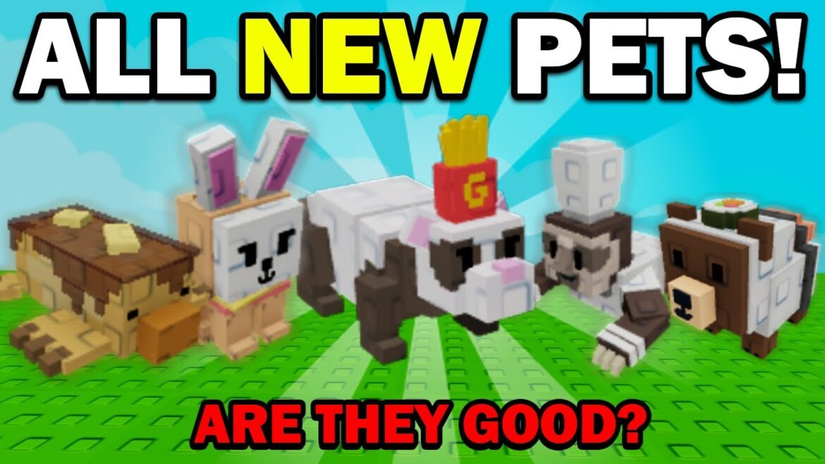 ALL COOKING UPDATE PETS in Grow a Garden ROBLOX
