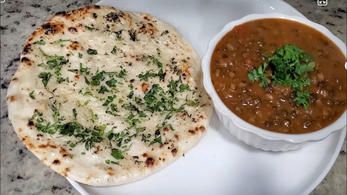 Easy Homemade Garlic Naan: Super Soft & Fluffy! #favourite #recipe #foryou