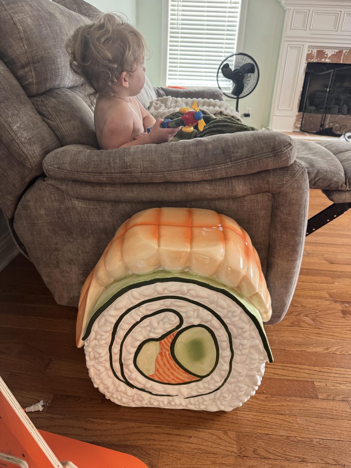 I told my wife her new side table had too much rice