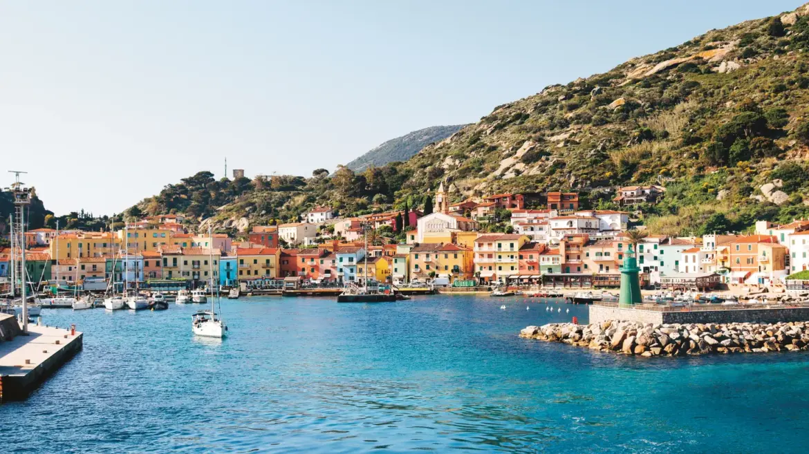 A view of Giglio