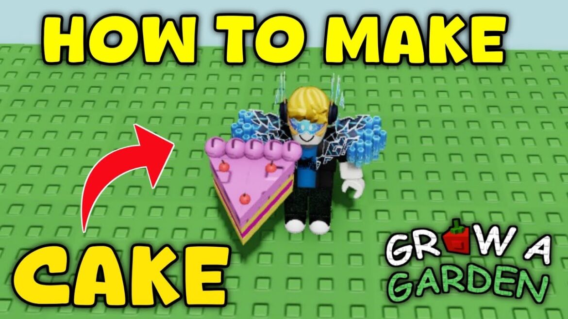 How To Make A Cake In Grow A Garden Roblox | Cake Recipe