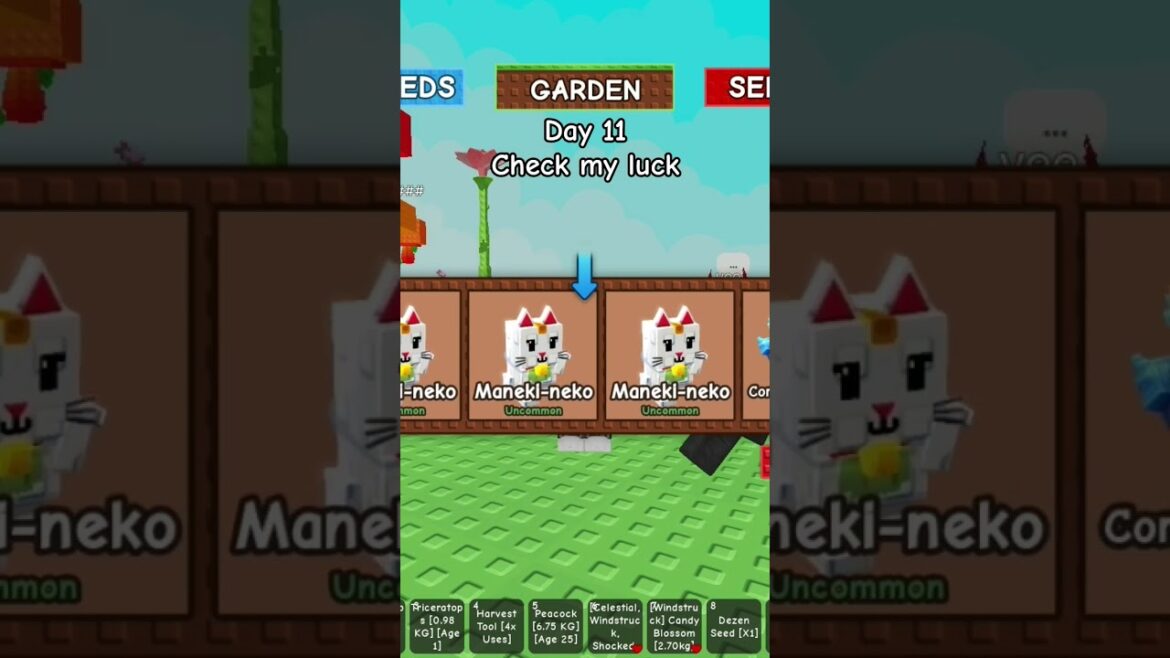 Grow garden☘#roblox #growagarden