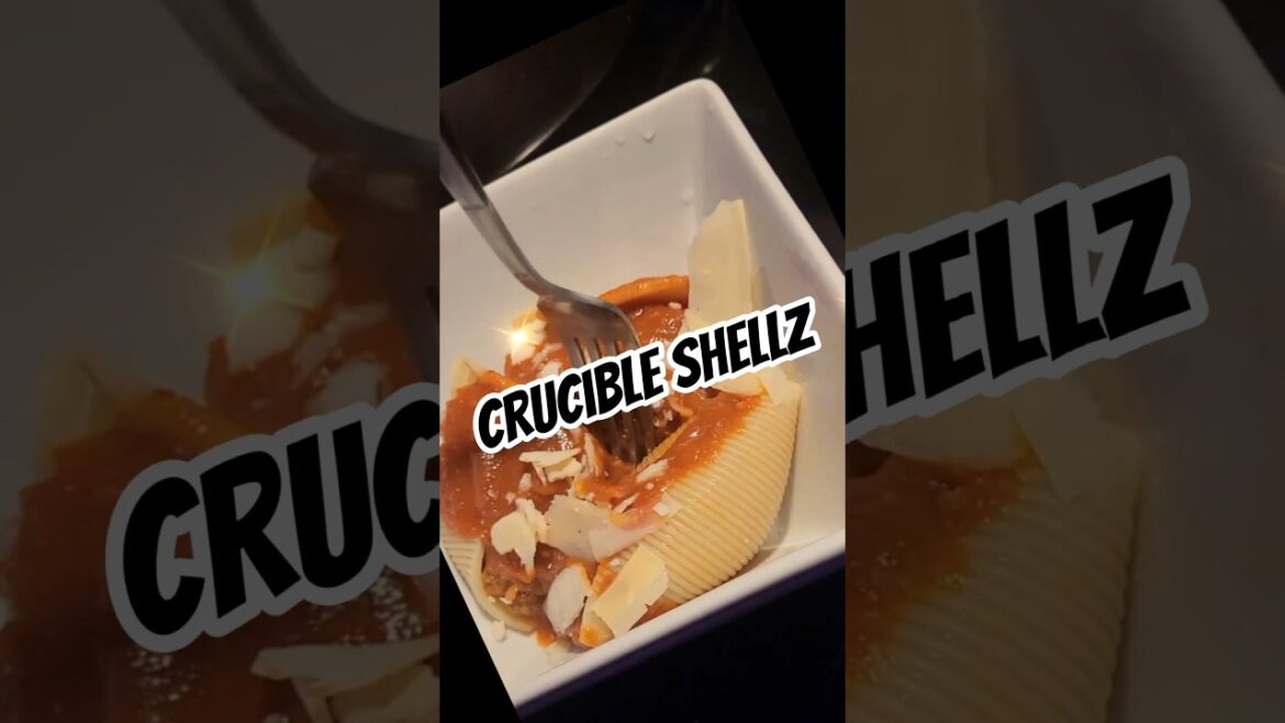 Crucible's Shells: Fast Italian Feast