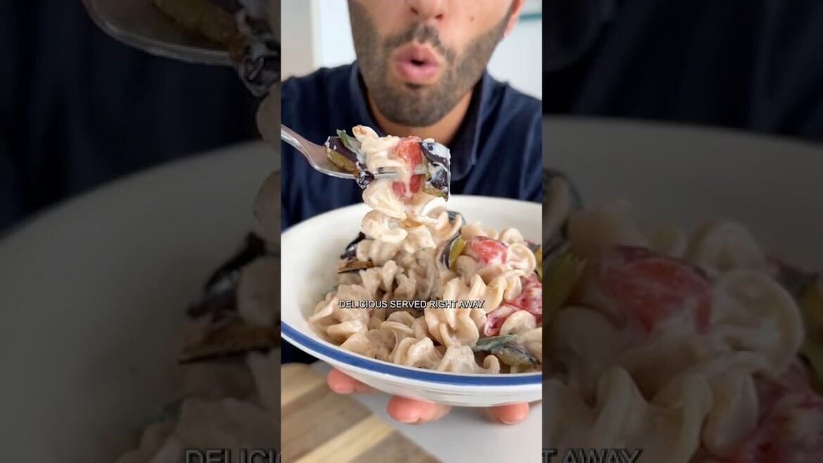 Aubergine, Ricotta and Roasted Tomato Pasta Aubergine, Ricotta and Roasted Tomato Pasta