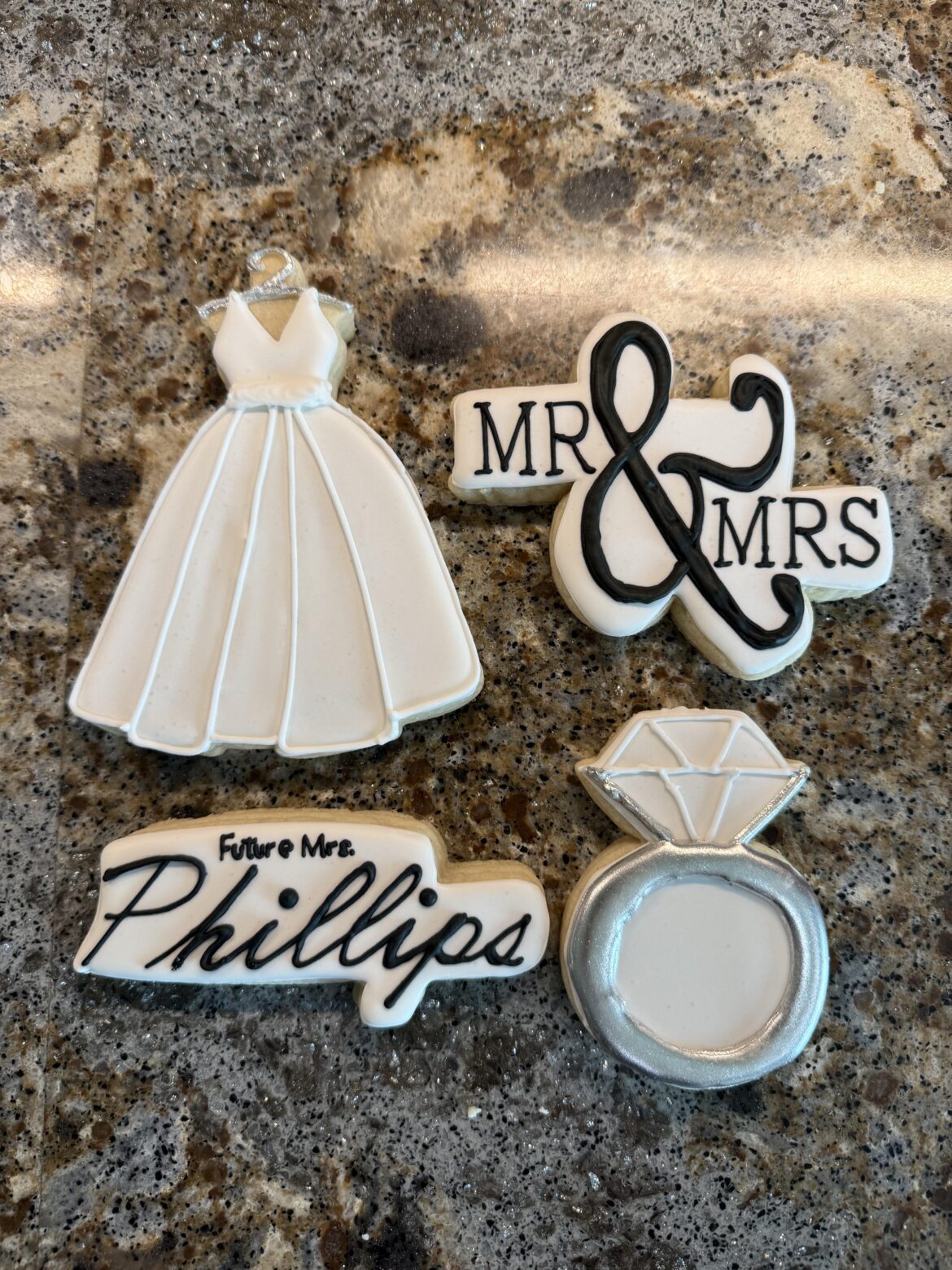 Sample set for a bridal shower