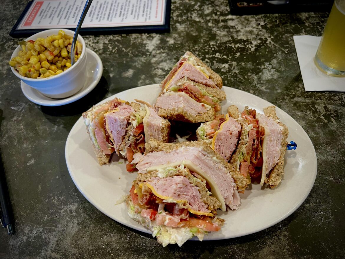 Classic Club Sandwich at Joey K’s, New Orleans