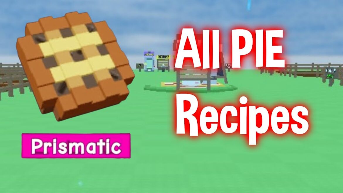 HOW TO GET PIE IN GROW A GARDEN *Secret Prismatic Recipes* #roblox