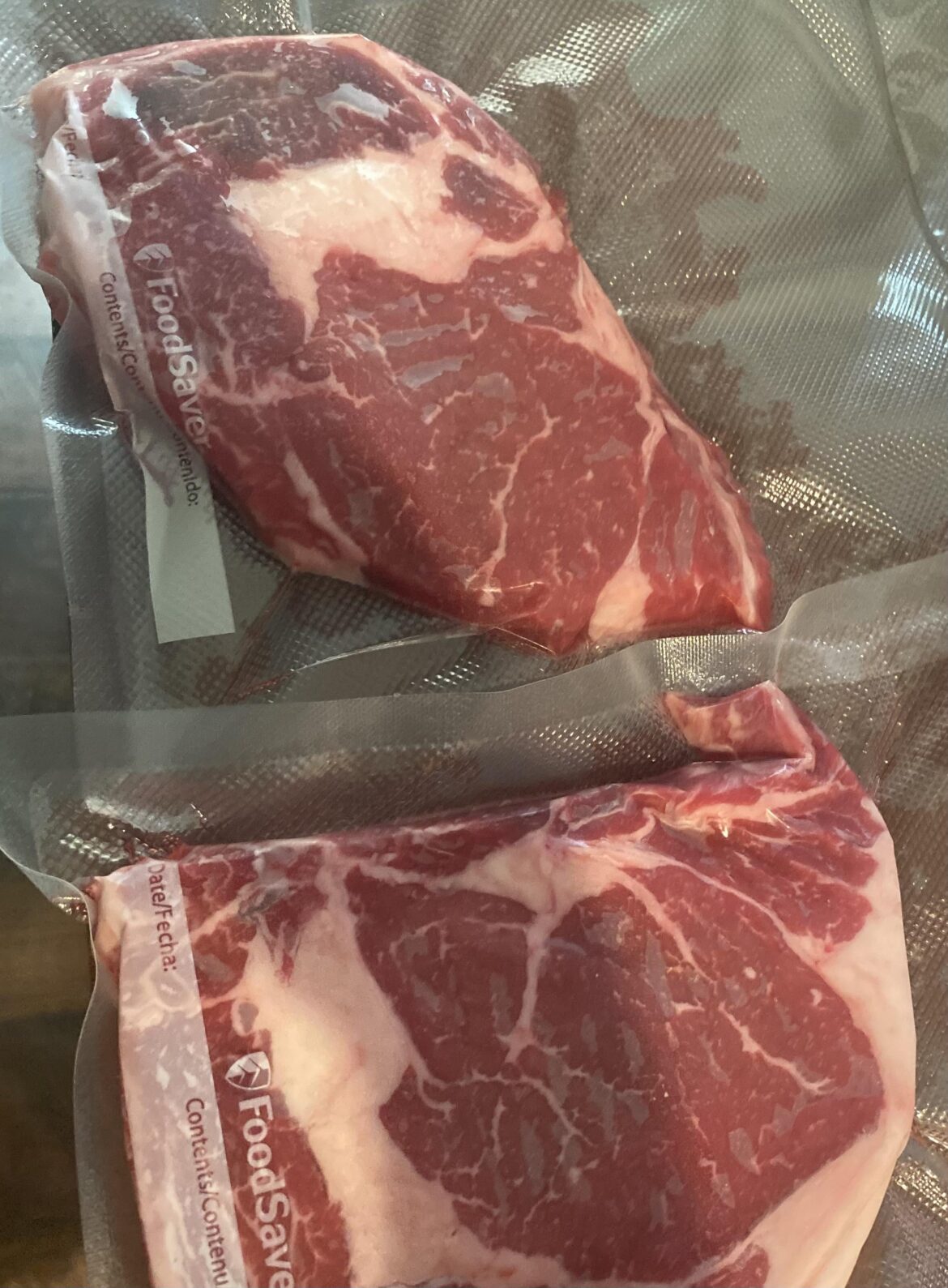 1in thick ribeye help! Never sous vide before!