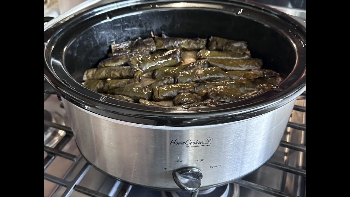 Dolma in The Slow Cooker || New Idea Dolma in The Slow Cooker || New Idea